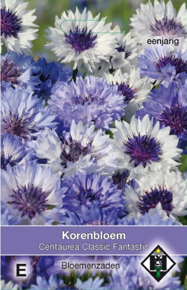 Korenbloem Classic Fantastic (Centaurea) 225 zaden HE